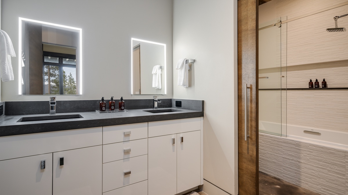 Bathroom 2 on lower level