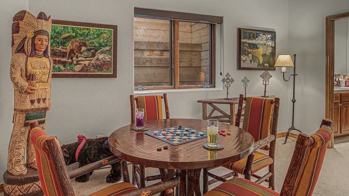 Bedroom 6, Lower Level - Twin bedroom with game table