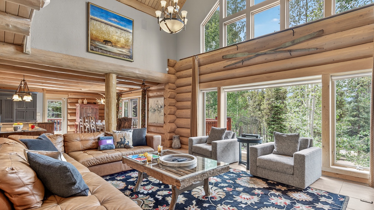 Great room with views