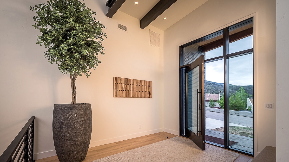 Large Front Door Entrance, Main Level