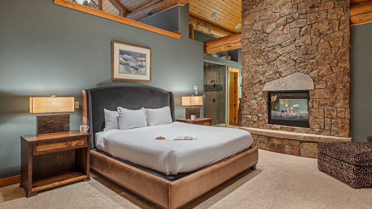 Bedroom 1, Upper Level - Primary suite on upper level