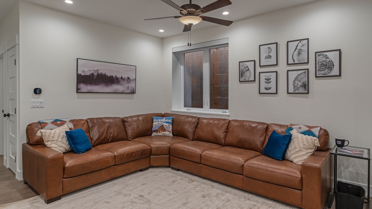 Lower level family room
