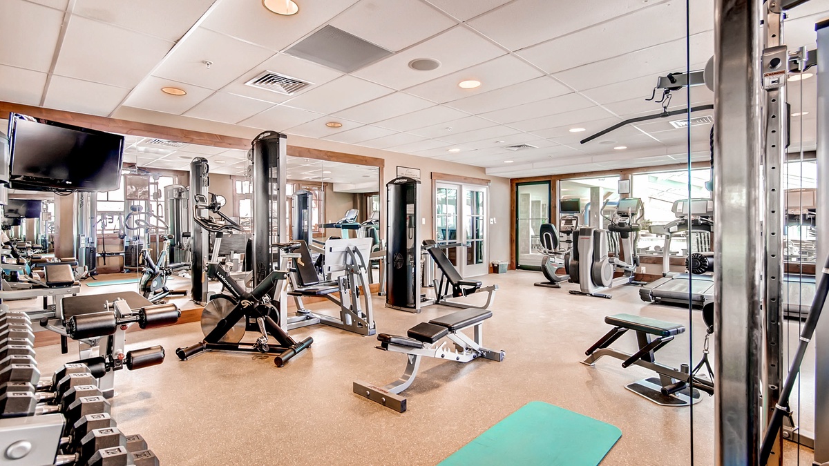 One Ski Hill Place Resort Amenity - Fitness Room