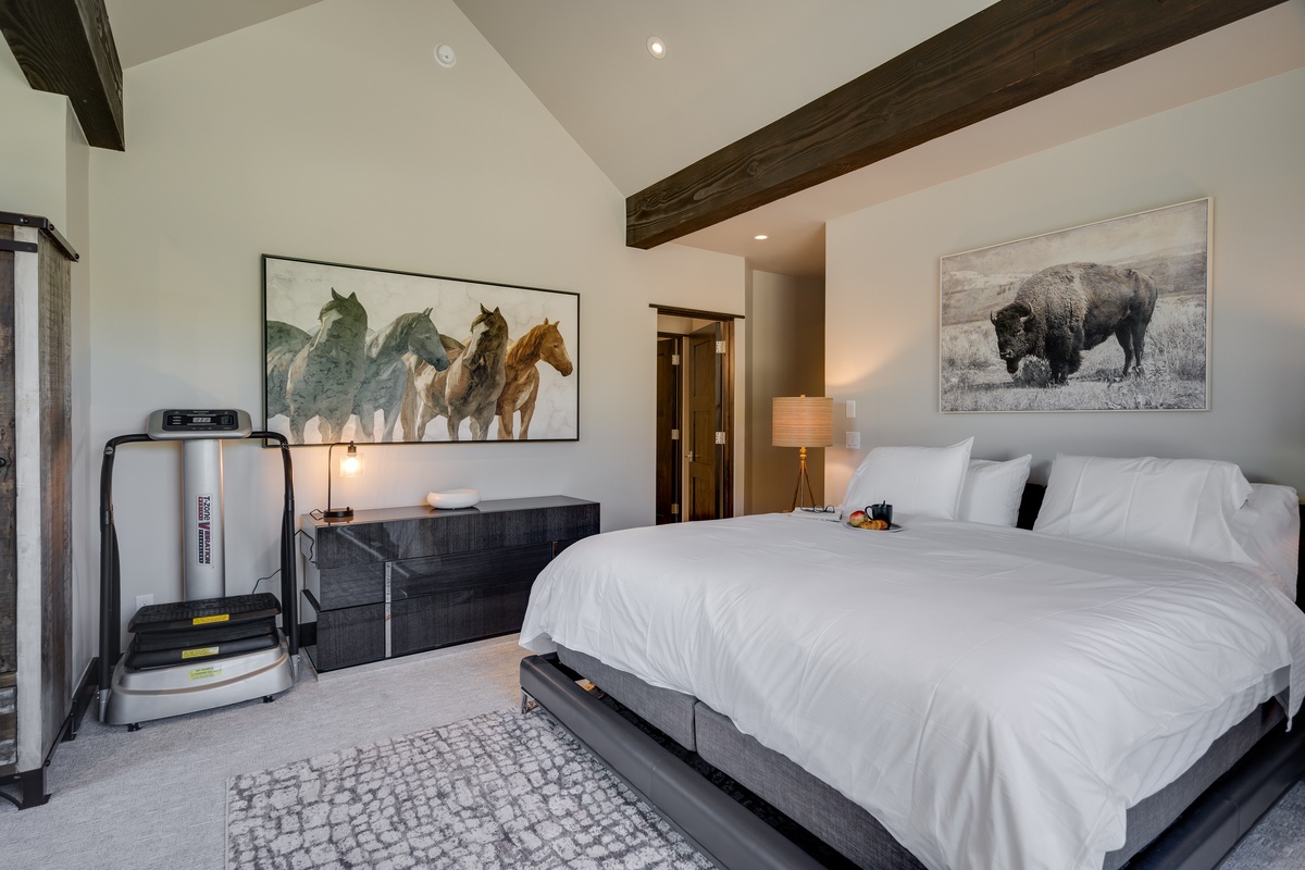 Bedroom 1, Upper Level - King suite on upper level