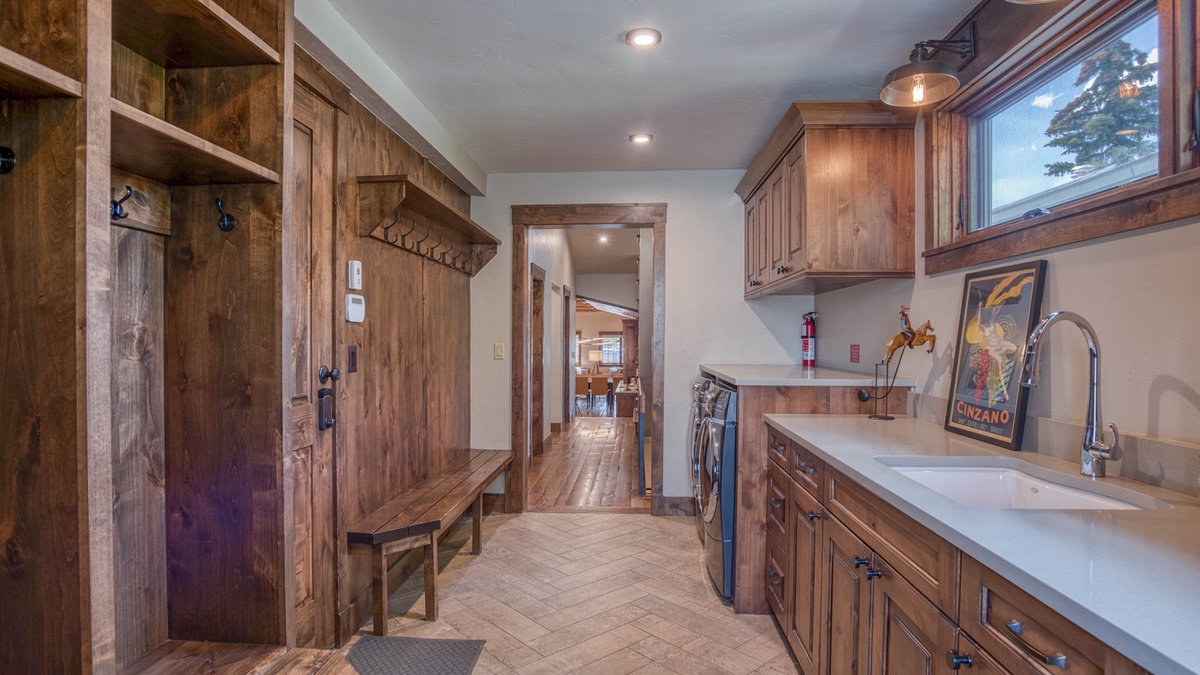 Laundry Room and Mudroom, Main Level