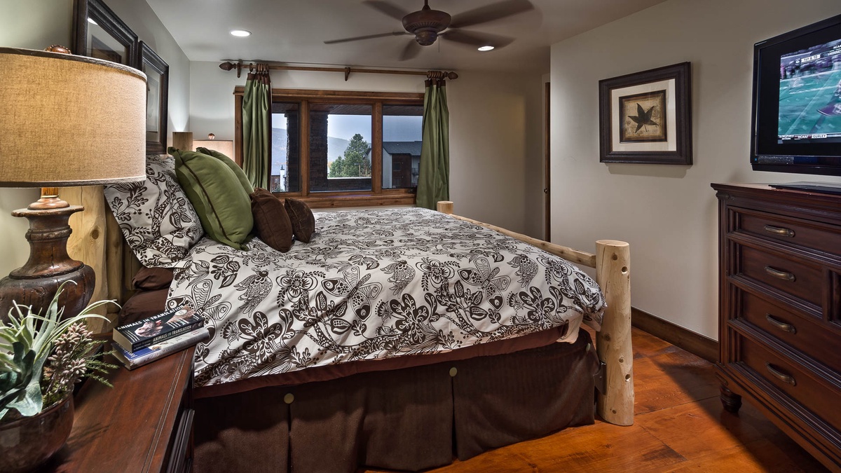 Lower level king suite