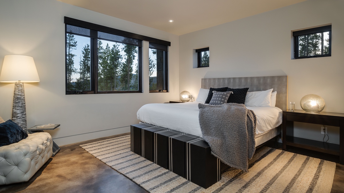 Bedroom 4, Lower Level - King suite on the lower level