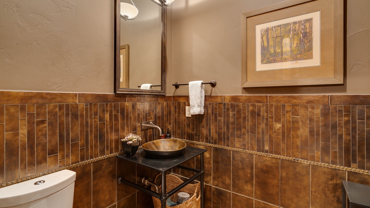 Powder Bathroom, Main Level, North