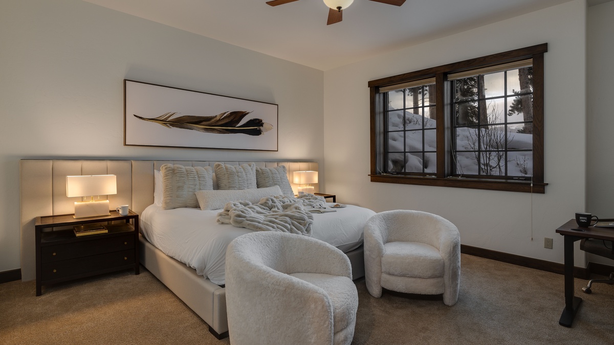 Bedroom 4, Lower Level - Lower level king suite