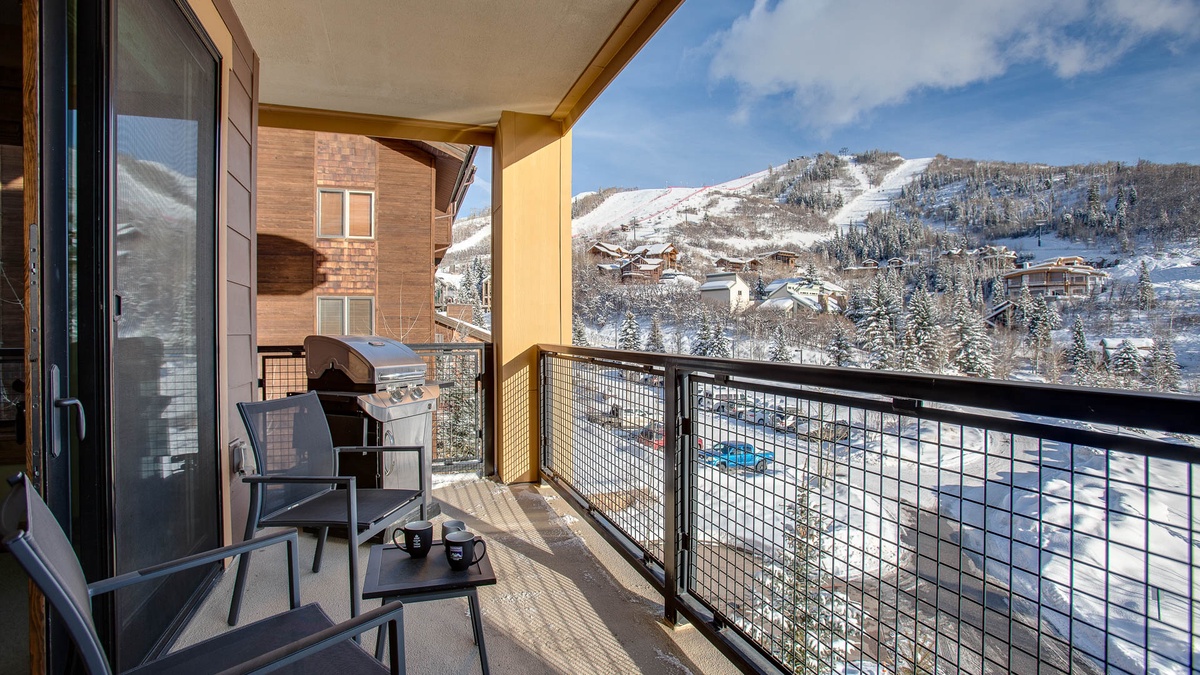 Balcony, Main Level - With panoramic views