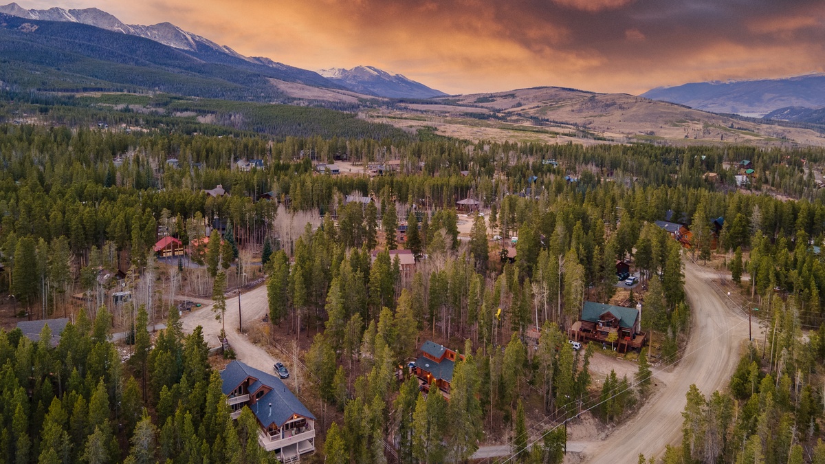 Exterior aerial view