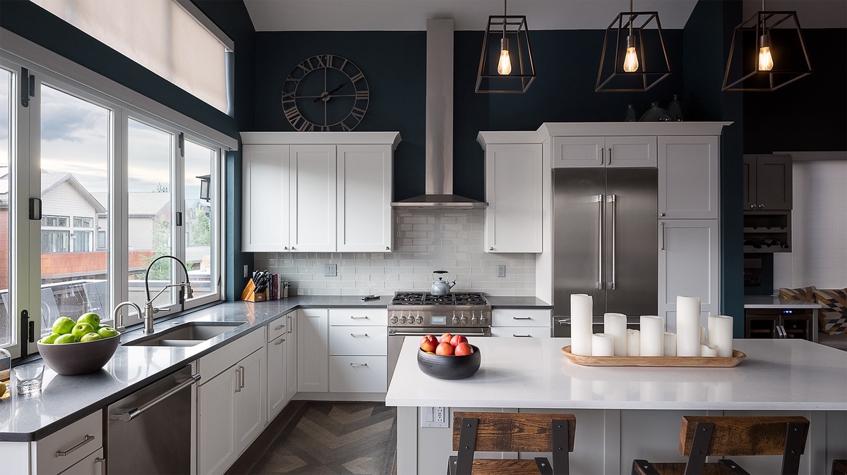 Kitchen, Main Level - Sink with surrounding countertops