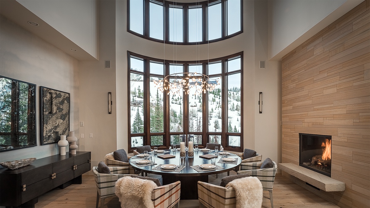 Dining Area, Main Level - With amazing views