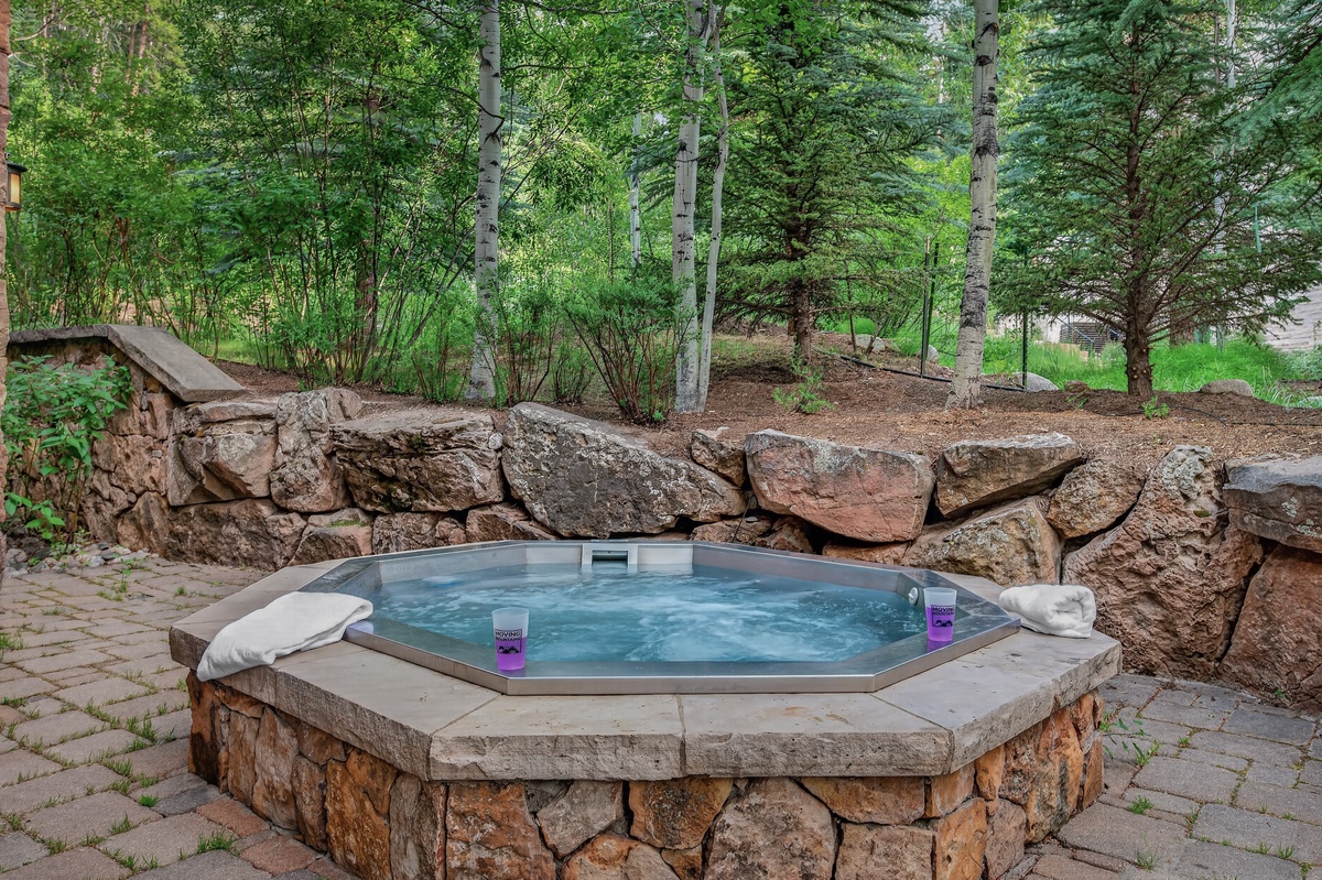 Hot Tub, Lower Level Patio