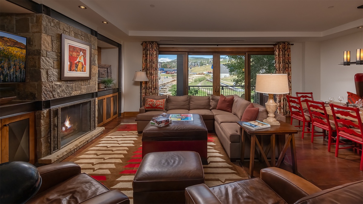 Great Room, Main Level - With views