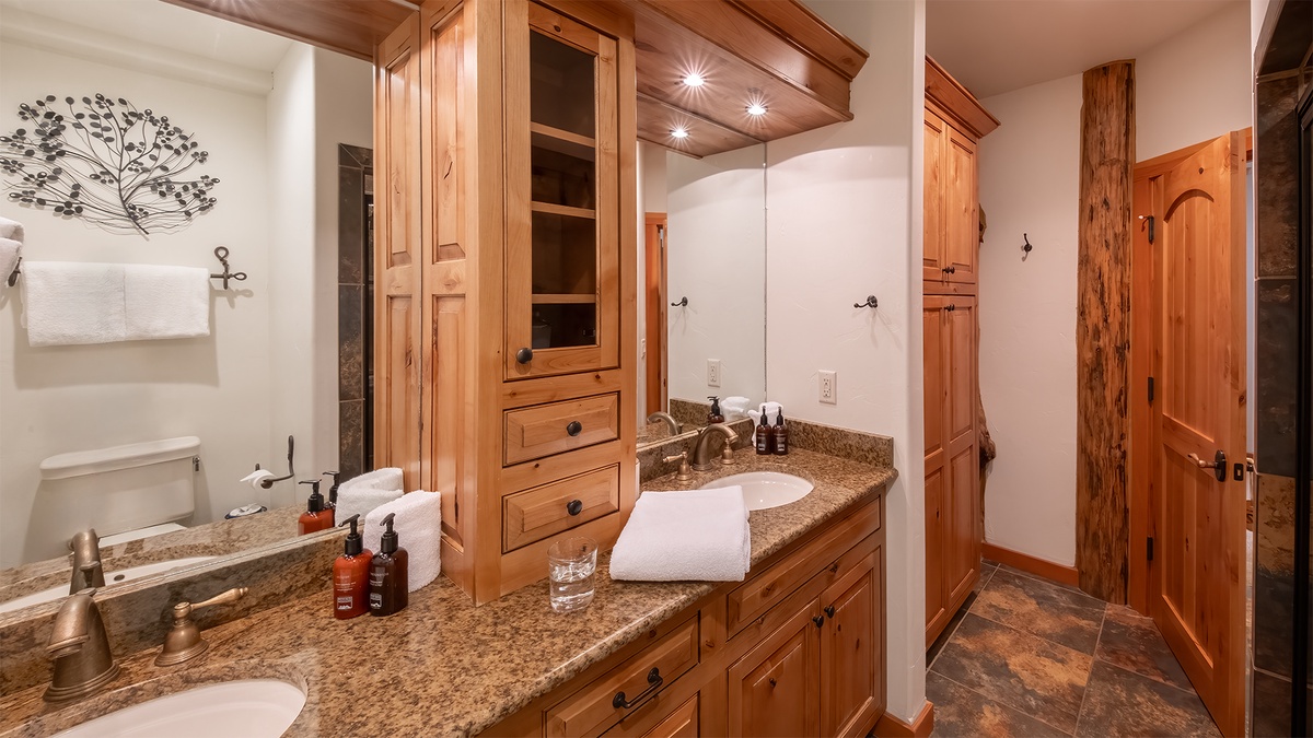 First Level bathroom