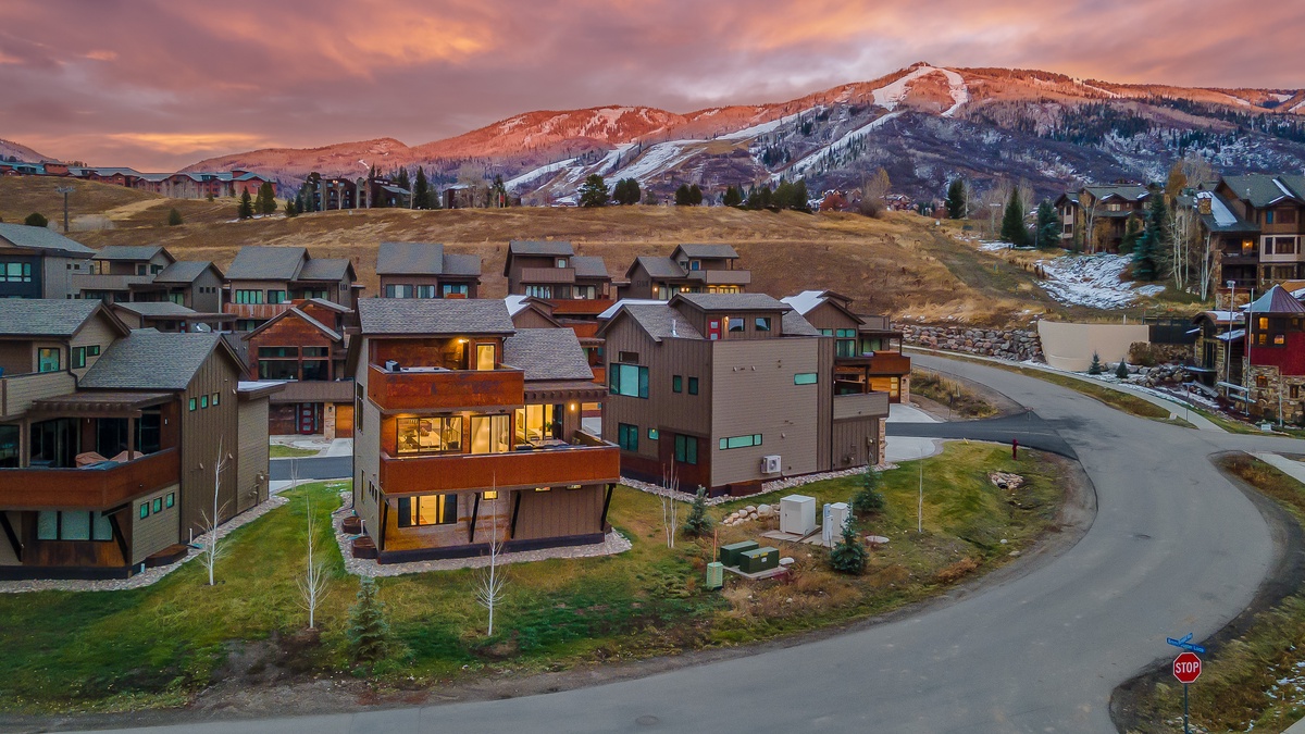 Aerial of Nokota Lodge