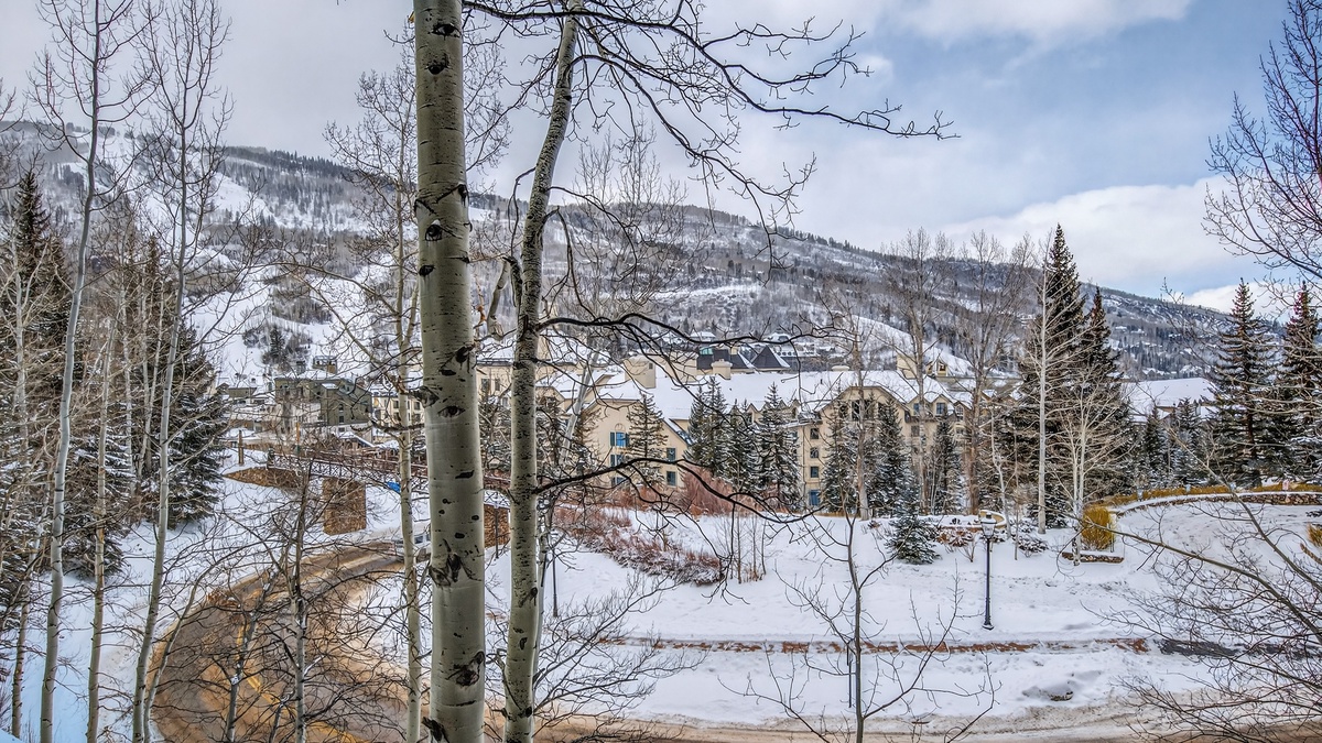 View from the balcony