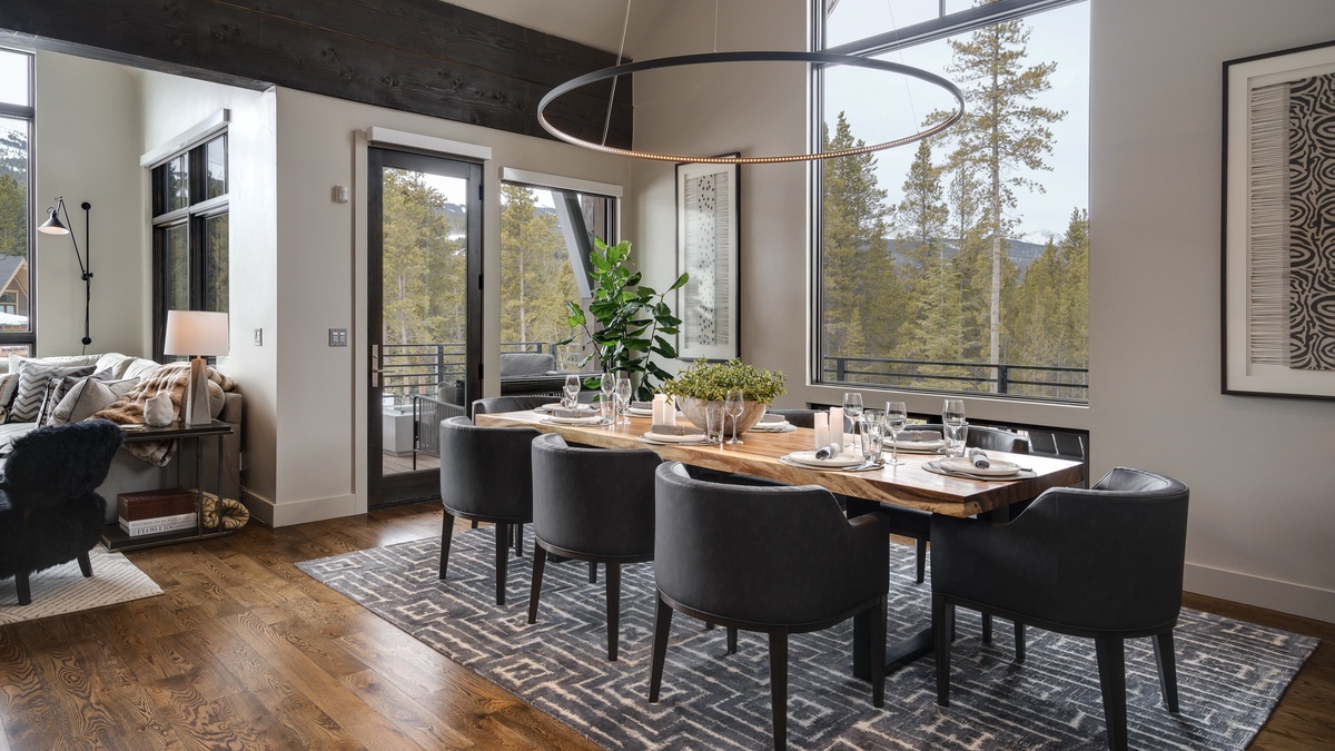 Dining Area, Main Level - With deck access