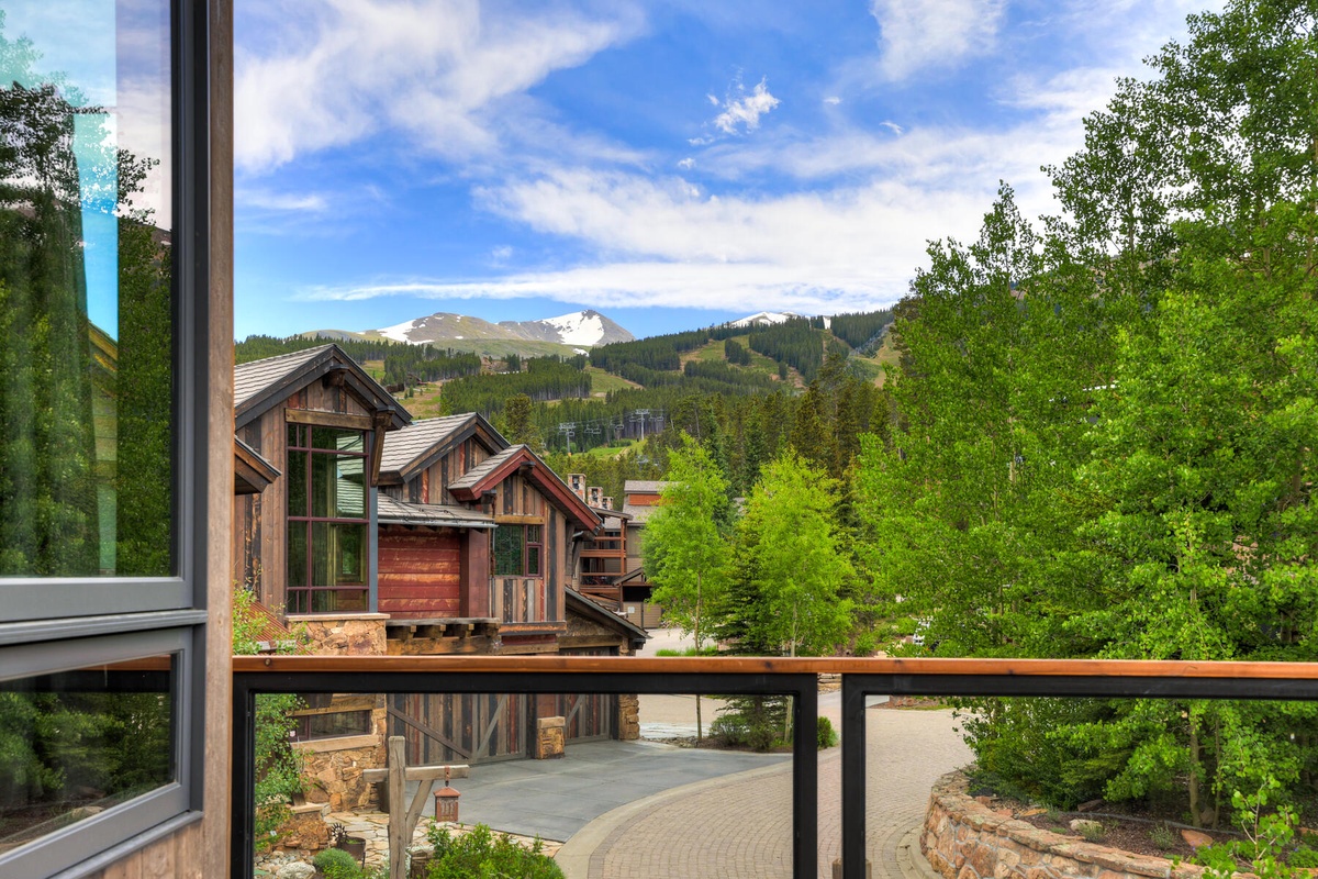 View from the balcony