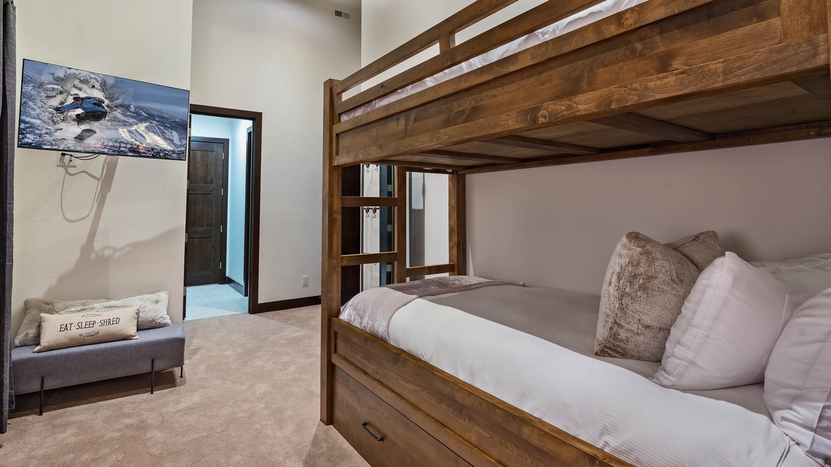 Lower level bunkroom