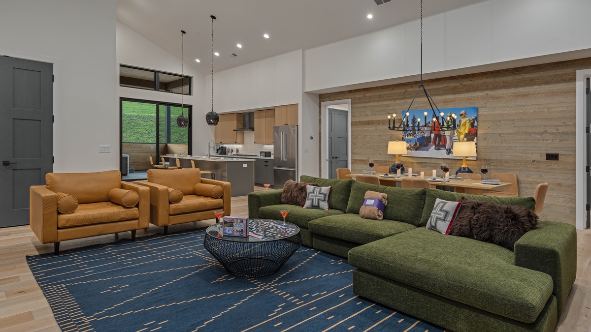 Spacious and modern great room