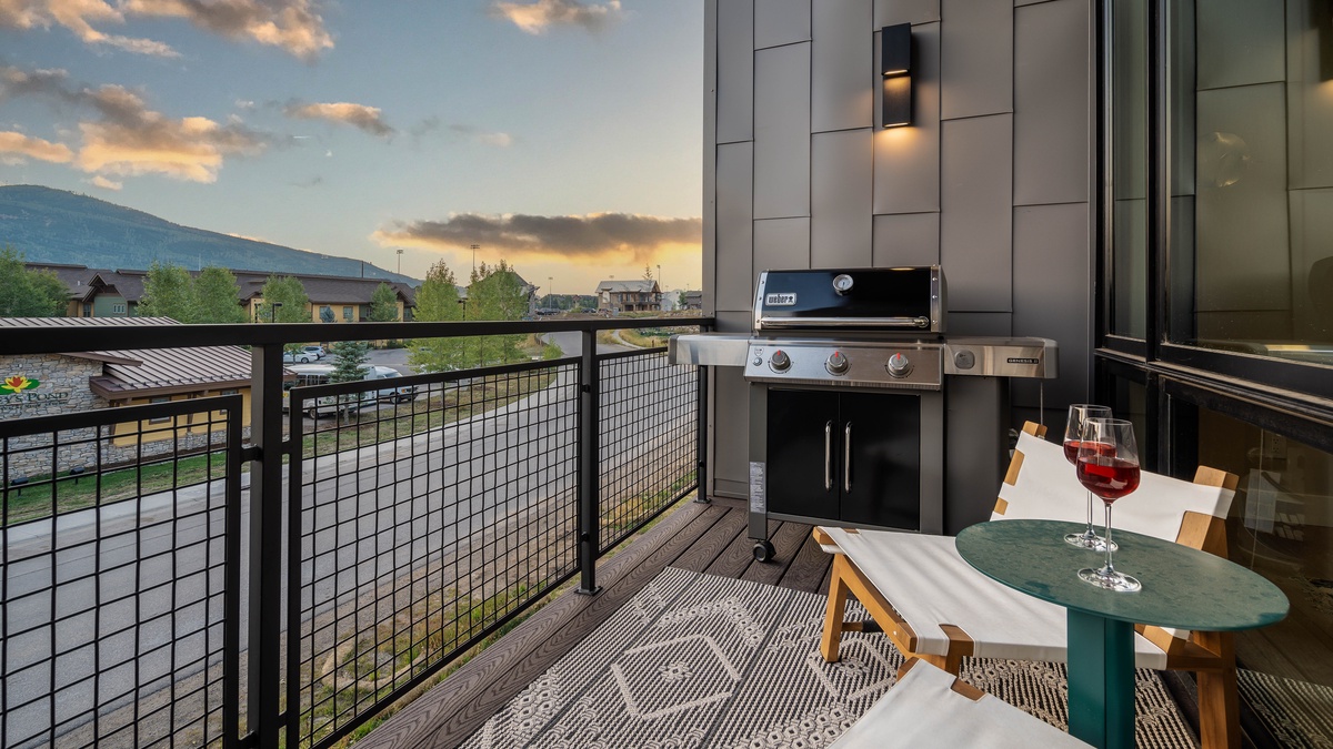 Deck, Main Level, Borough House - Grill out on the main level deck