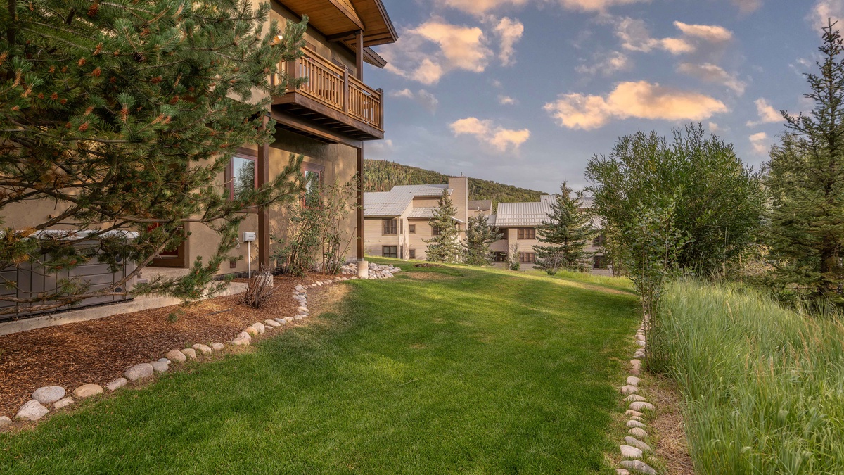 Spacious backyard for family fun!