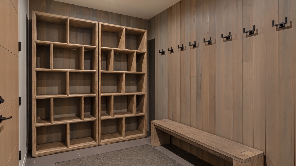 Entryway and Mudroom, Lower Level