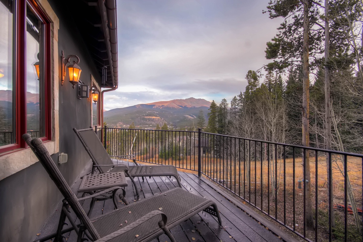 Bedroom 1, Upper Level - Primary suite private balcony