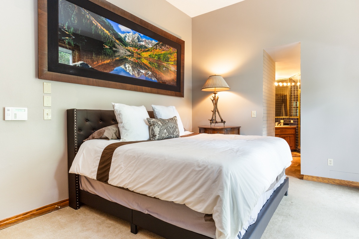 Bedroom 5, Lower Level - King bedroom in the lower level apartment