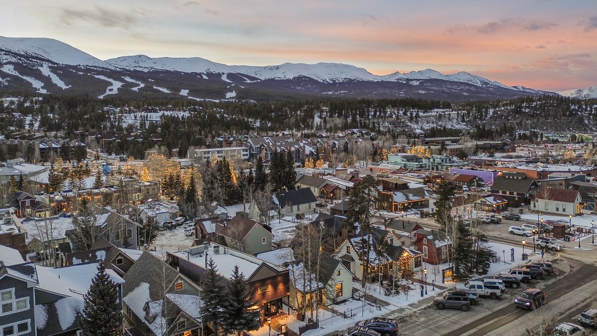 Noble House aerial view