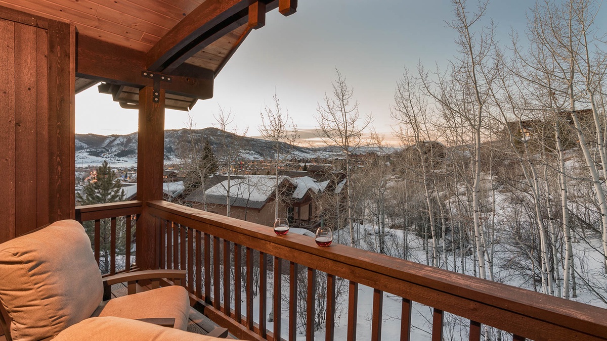 Chalet Fuego - Primary balcony