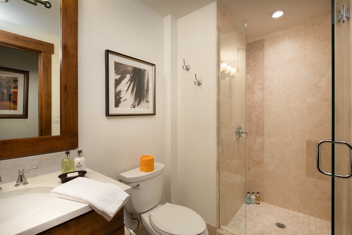 Shared Bathroom, Main Level - Hall bath adjacent to Bedroom 4