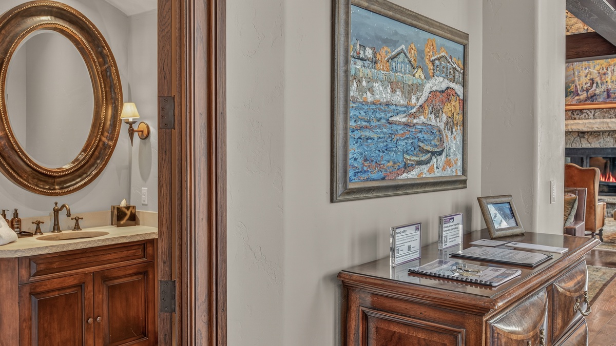 Powder Room, Main Level