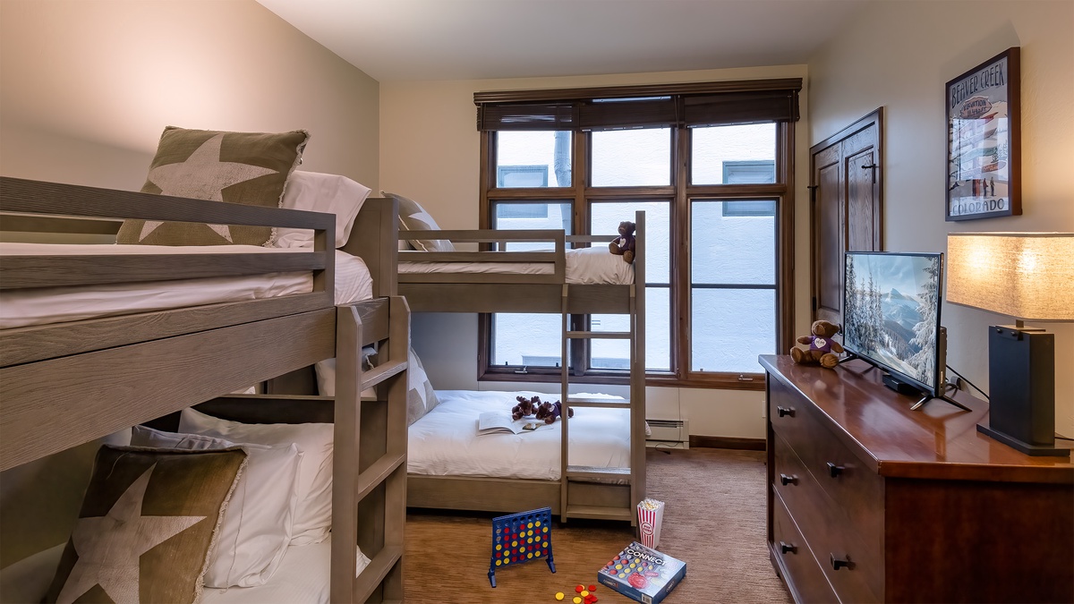 Bedroom 3, Upper Level - Bunkroom