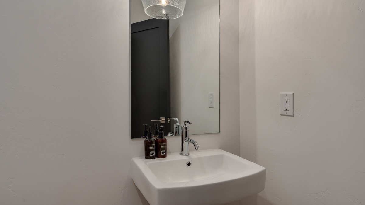 Powder Bathroom, Main Level