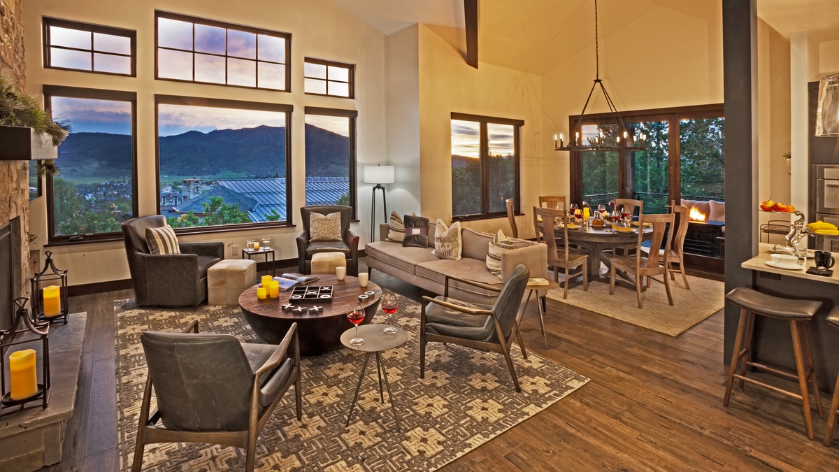 Summer views from the great room