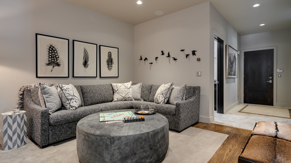 Family Room, Lower Level - Comfortable seating area