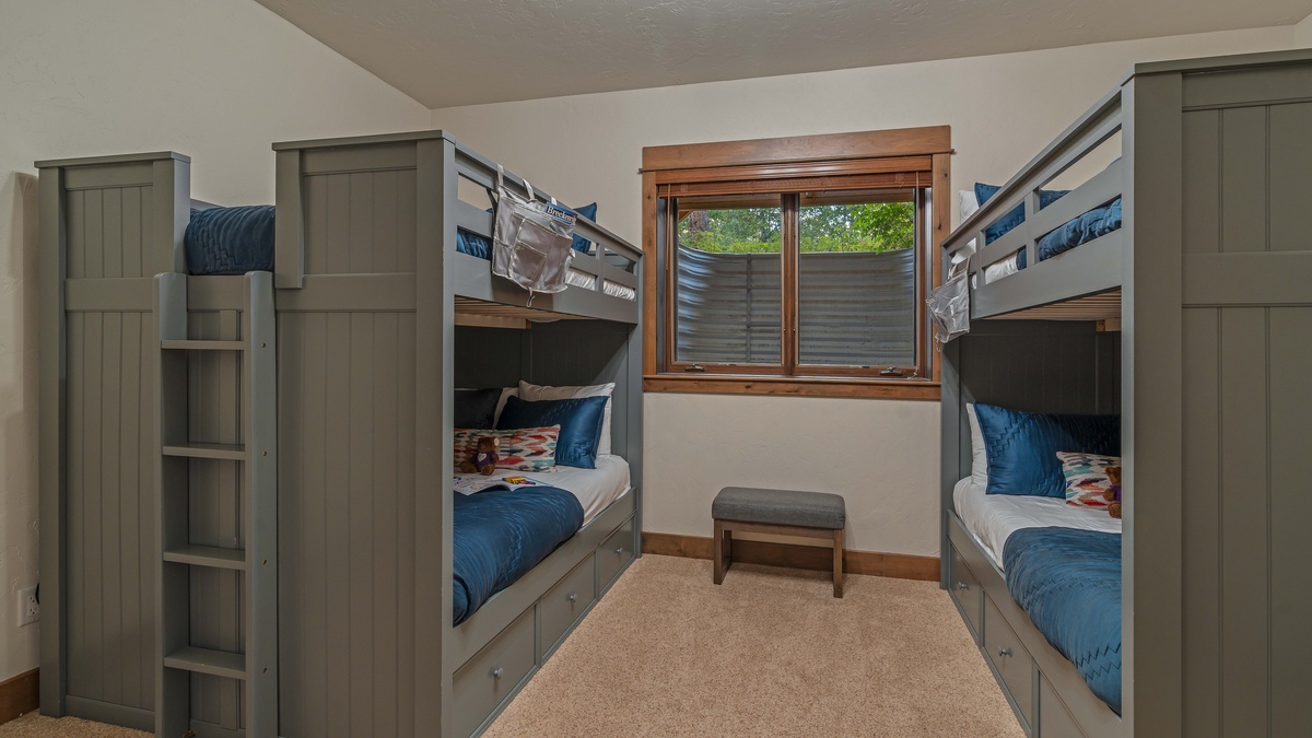 Bedroom 6, Lower Level - Lower Level twin bunk room