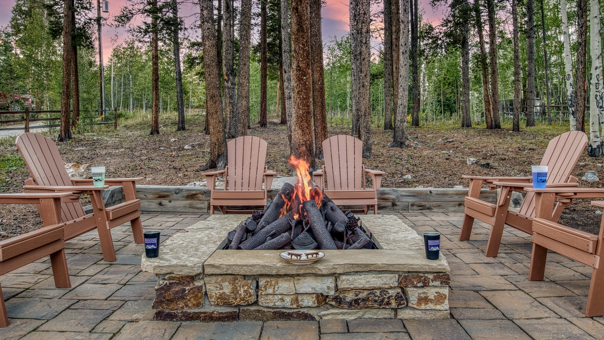 Fire Pit, Exterior - Outdoor seating area with fire pit