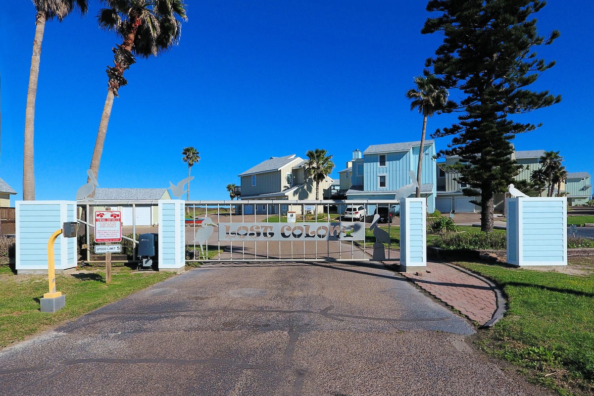Lost Colony gated entry