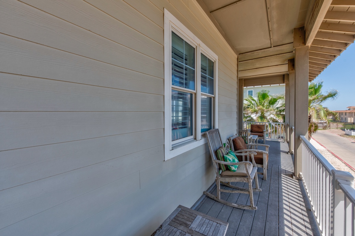 Relax on your private balcony with comfortable seating and gentle ocean breezes, perfect for morning coffee or evening unwinding.