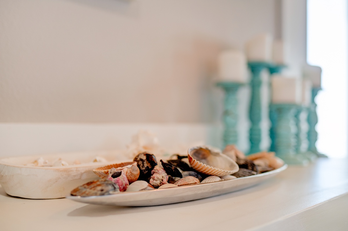 Unwind in your private bathroom oasis where coastal touches create a spa-like retreat for your daily rituals.