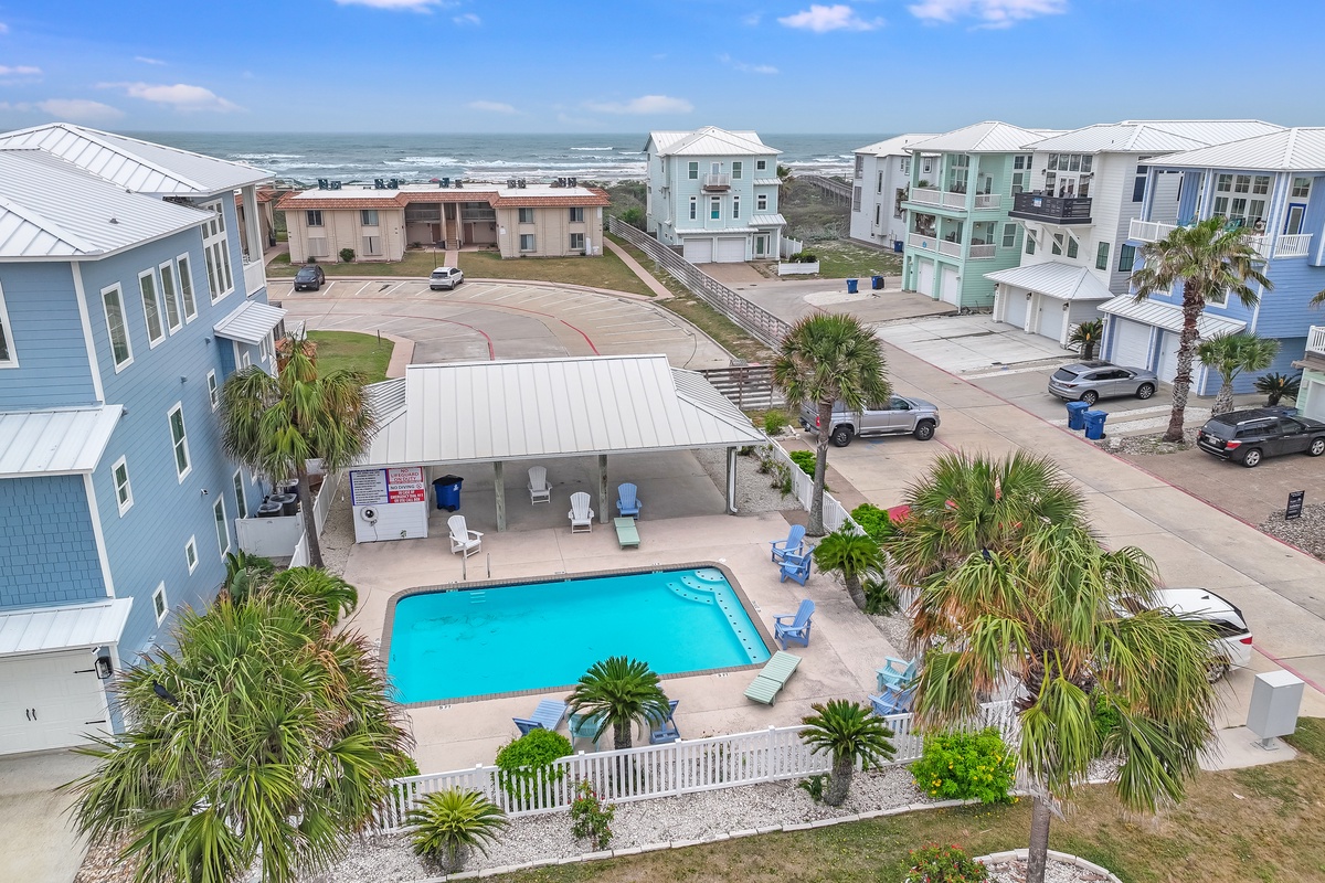 Beachfront vacation community with ocean access just steps away from your tropical getaway.