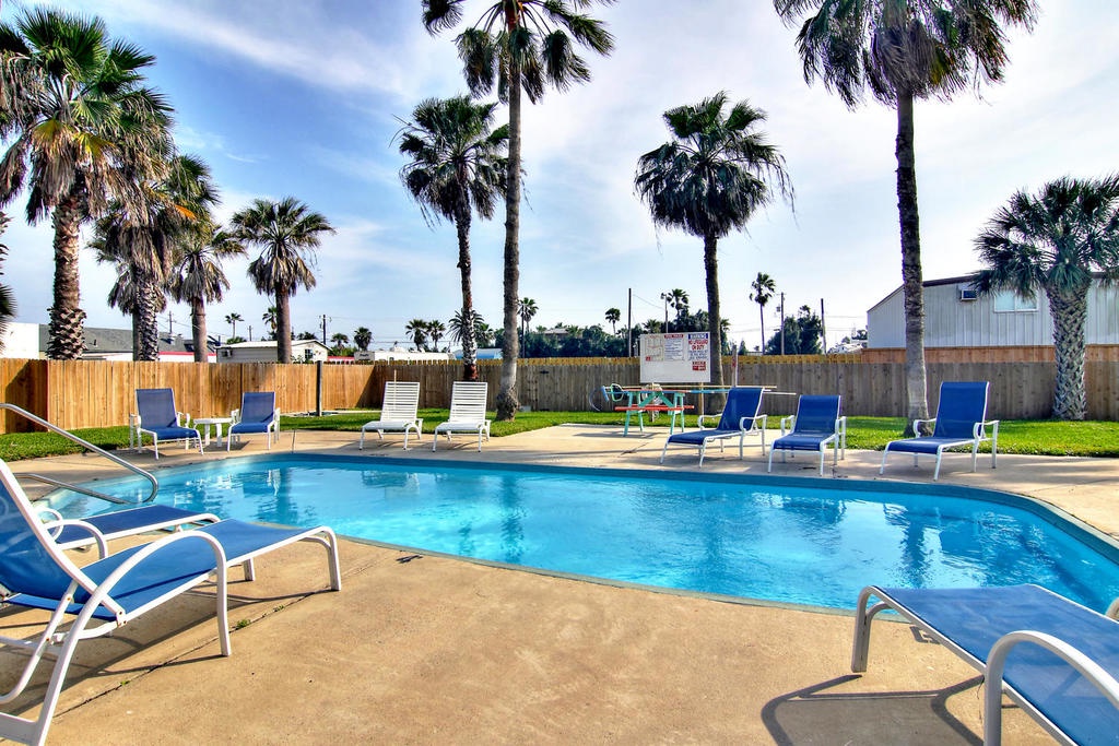 Dive into your private oasis surrounded by swaying palms and endless blue skies. Perfect for morning swims or afternoon relaxation.