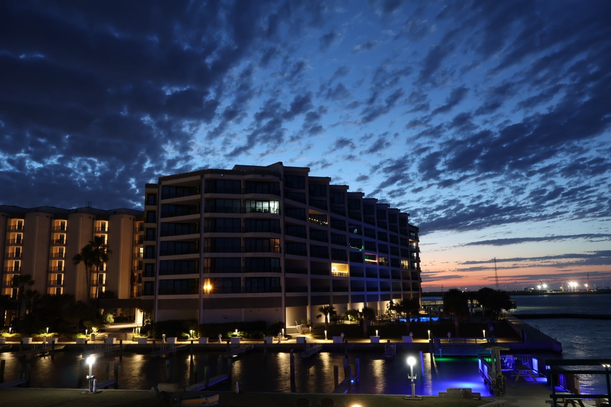 Cline's Landing is a stunning waterfront property, perfectly positioned along the marina for an unforgettable coastal getaway.