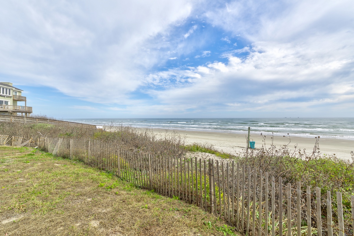Beachfront property with direct access to pristine sandy shores and endless ocean views.