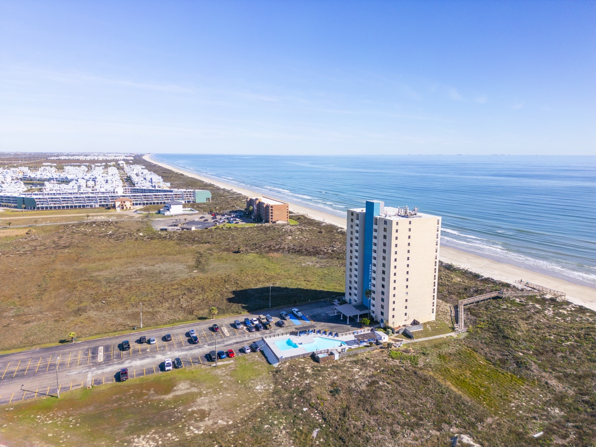 Beachfront property offers stunning coastal location with direct beach access and panoramic ocean views along pristine shoreline.