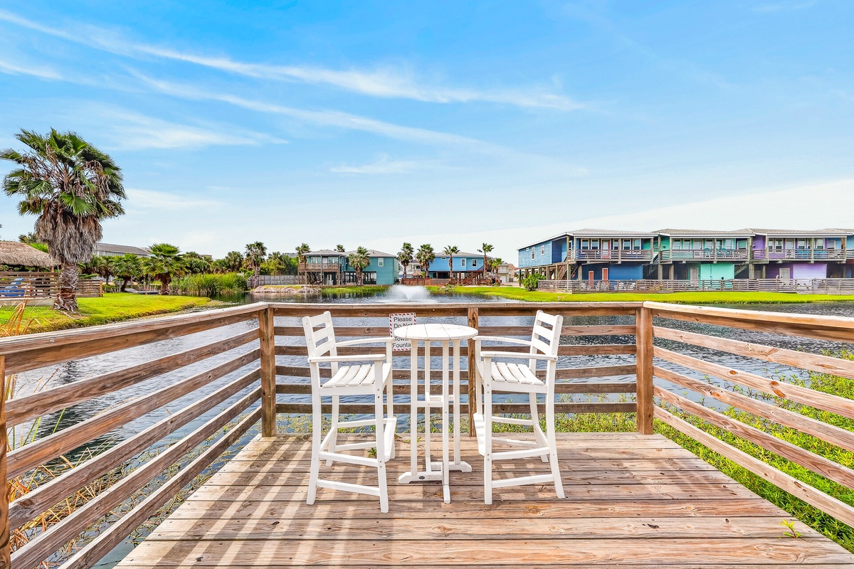 Relax on the spacious deck with outdoor seating and peaceful views—perfect for enjoying the coastal breeze.